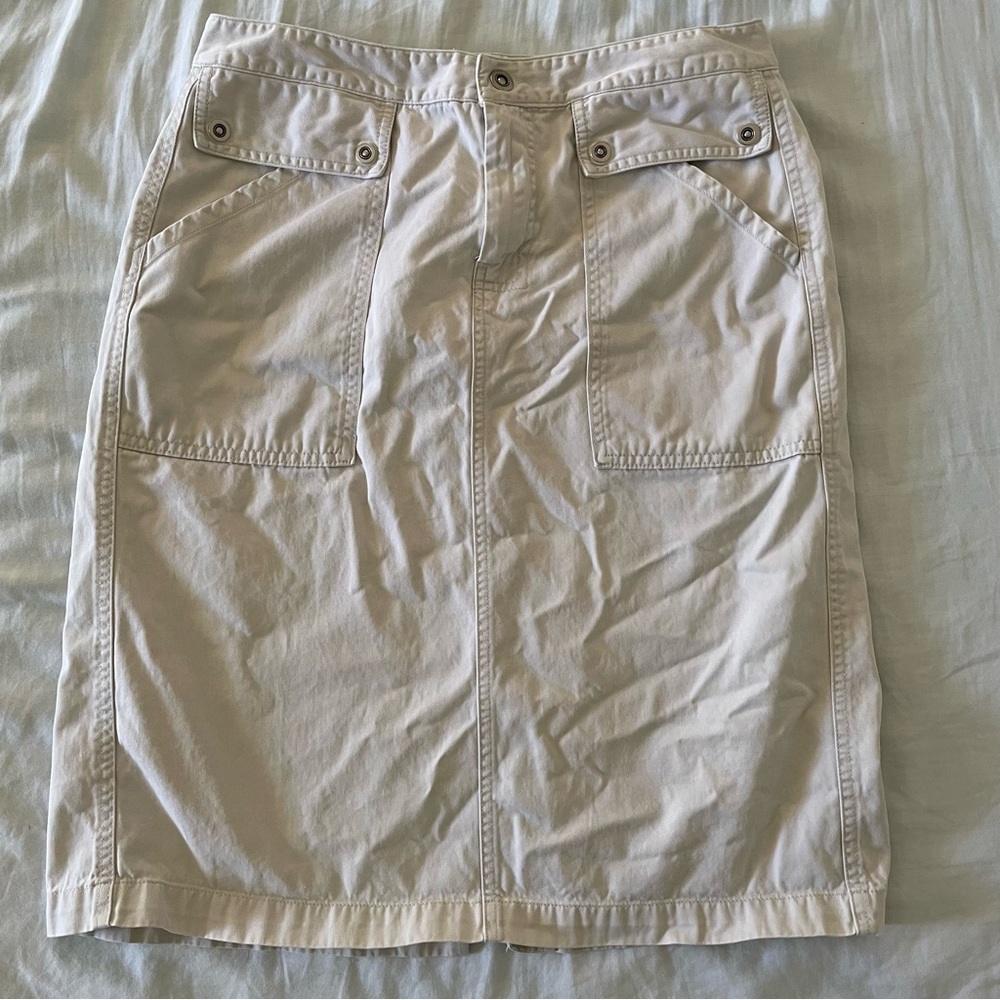 VINTAGE CARGO MIDI SKIRT